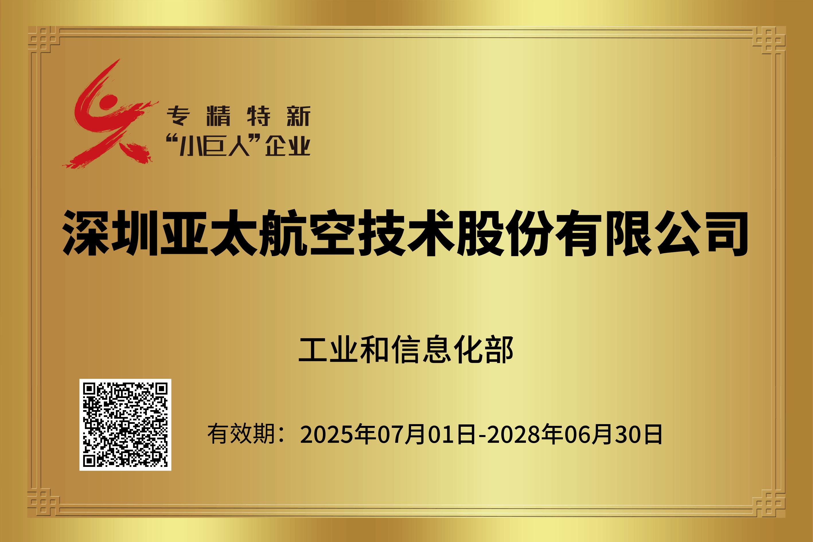 专精特新“小巨人”